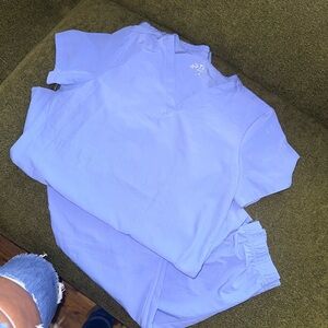 Light Periwinkle Scrub Set